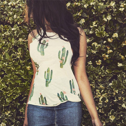 Camisa/Summer Cactus