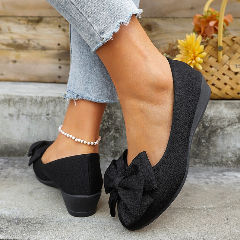 Bowknot Flats Shoes Casual