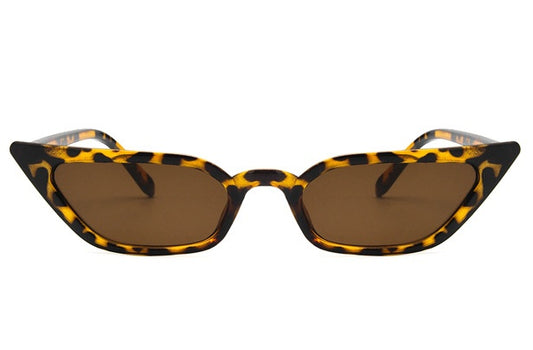 Lunettes de soleil œil de chat étroites et sexy ARTORIGIN pour femmes, petite taille, couleur bonbon / AT9255