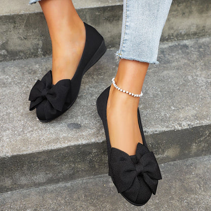 Bowknot Flats Casual Shoes