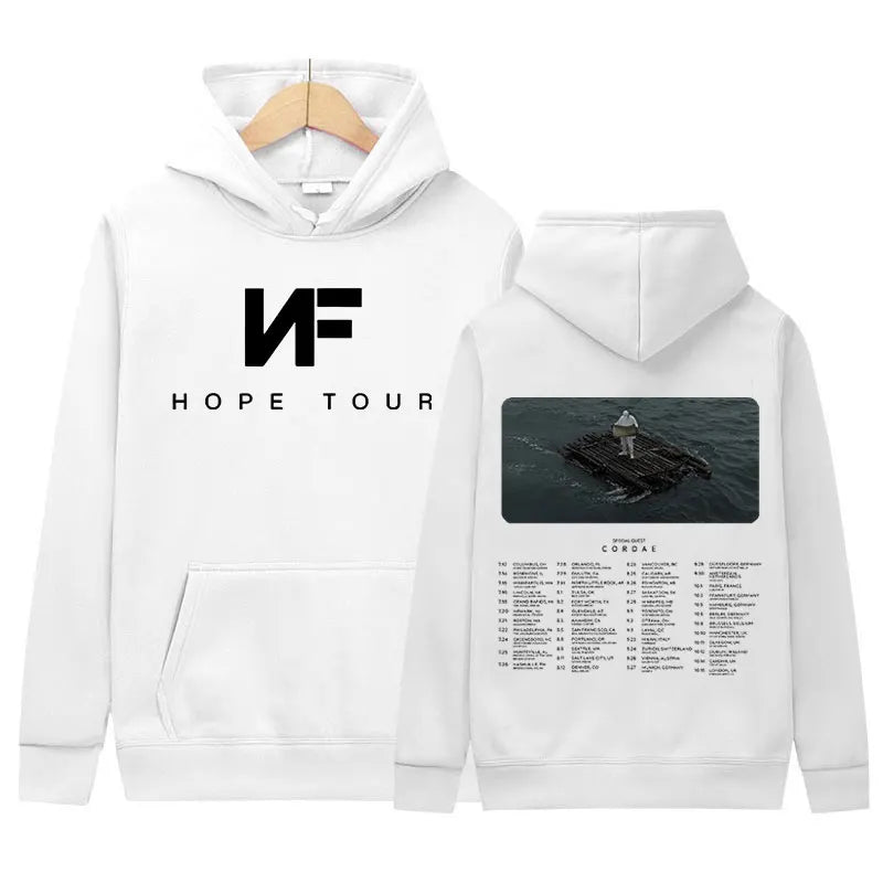 Rapper NF Hope Music Album 2024 New Hoodie Men's Fashion Casual