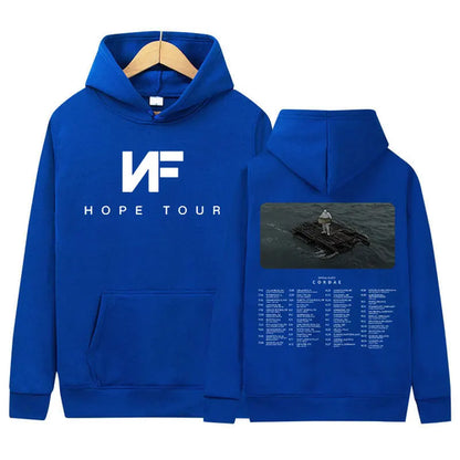 Sweat à capuche tendance pour homme, album de musique du rappeur NF Hope (2024) 