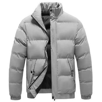 DIMUSI Veste d'hiver pour homme, parka thermique décontractée, classique, coupe-vent, chaude et rembourrée