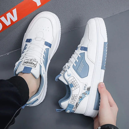 Men's Casual Sneakers Platform Shoes New Fashion Outdoor Man Running Shoes Tennis Training Shoe for Men Lace Up Vulcanized Shoes