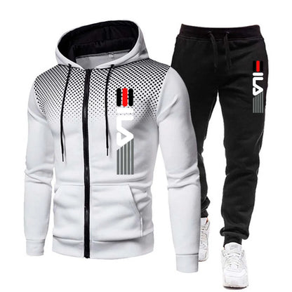 New Fashion Tracksuit For Men Hoodie Fitness Gym Clothing Men Running Set Sportswear Jogger Men'S Tracksuit Winter Suit Sports