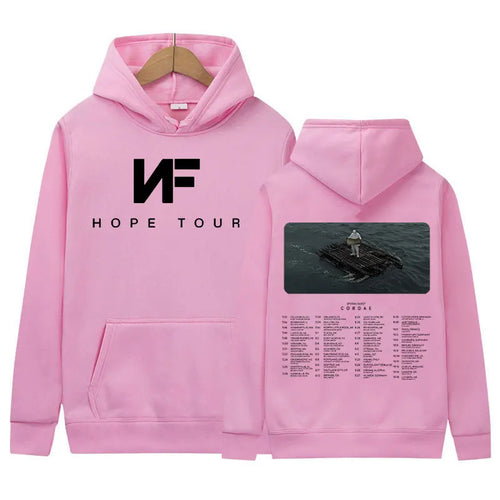 Sweat à capuche tendance pour homme, album de musique du rappeur NF Hope (2024) 