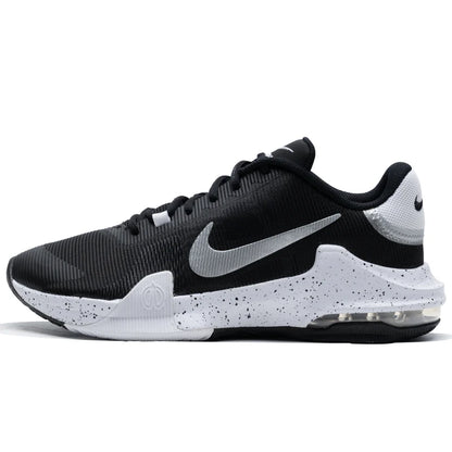 Chaussures Nike pour hommes, nouvelles chaussures à coussin d'air AIR MAX IMPACT 4, chaussures de basket-ball à coussin d'air à faible usure, chaussures de sport