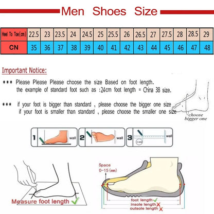 Chaussures montantes pour hommes, chaussures d'été confortables et respirantes à plateforme, baskets décontractées à la mode pour hommes, chaussures de course en plein air, 2024