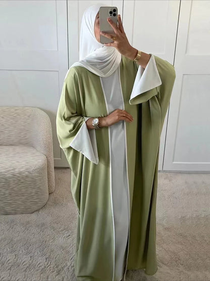 Eid Muslim Open Abaya for Women Modest Cardigan Robe Ramadan Vestidos Morocco Dubai Saudi Abayas Kaftan Jalabiya Long Dresses