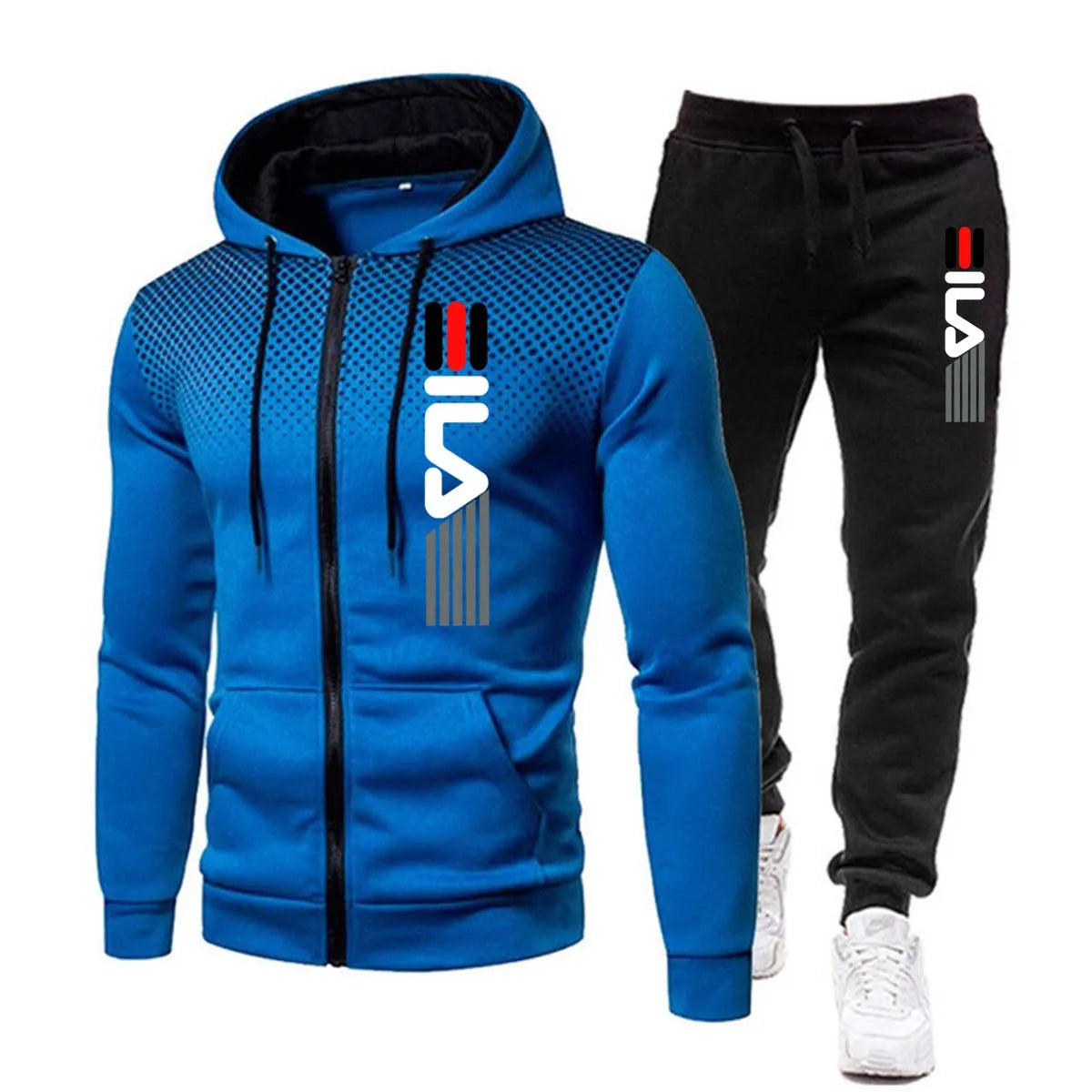 Survêtement tendance pour homme, sweat à capuche, vêtements de sport, de course, de jogging, d'hiver