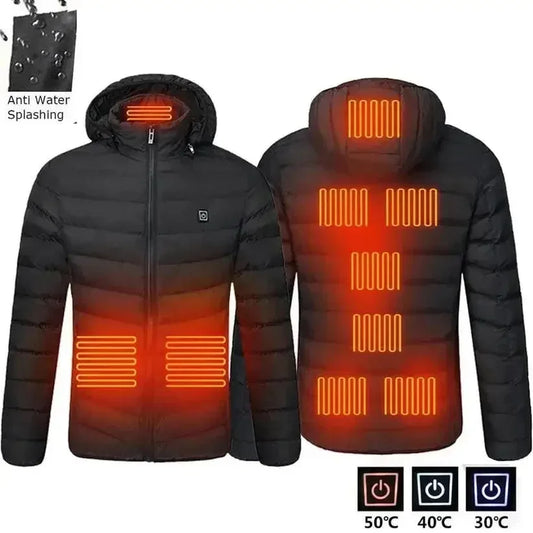 Customizable New Hot Selling 2024 UZZDSS Men's Women's Heated Jackets Coat