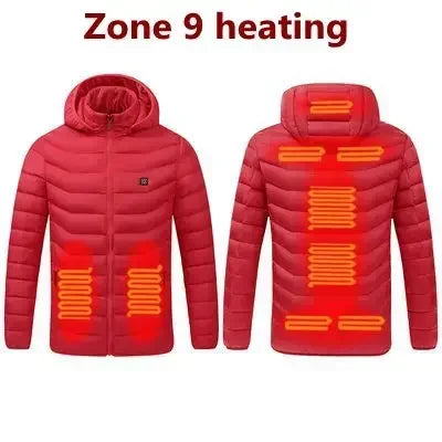 Customizable New Hot Selling 2024 UZZDSS Men's Women's Heated Jackets Coat