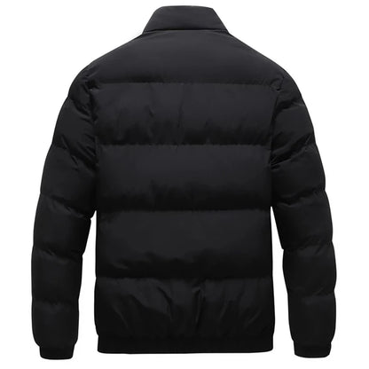 DIMUSI Veste d'hiver pour homme, parka thermique décontractée, classique, coupe-vent, chaude et rembourrée