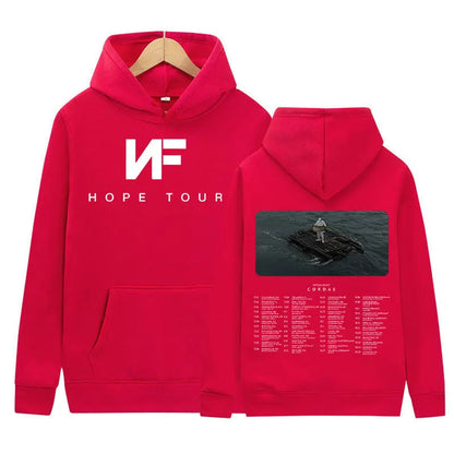 Rapper NF Hope Music Album 2024 New Hoodie Men's Fashion Casual 