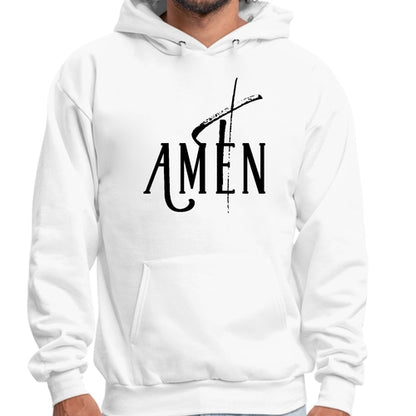 Graphic Hoodie Amen Black