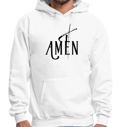 Graphic Hoodie Amen Black